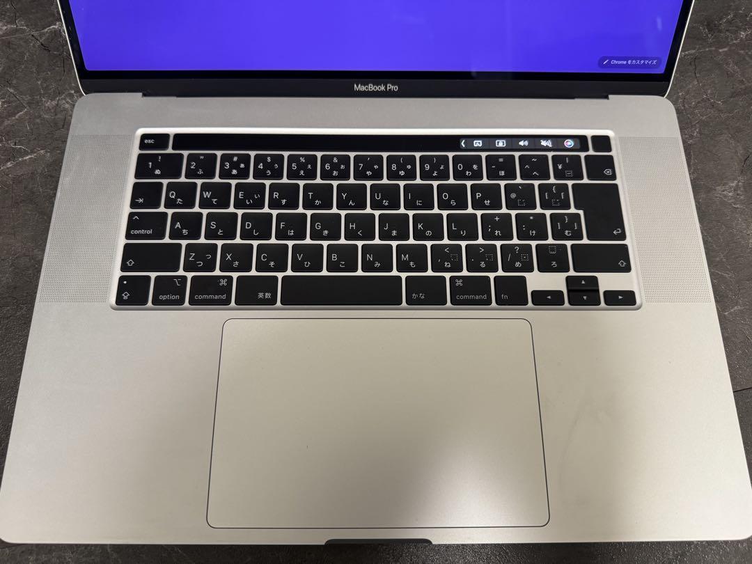 美品　MacBook Pro 2019 16inch シルバー MVVL2J/A