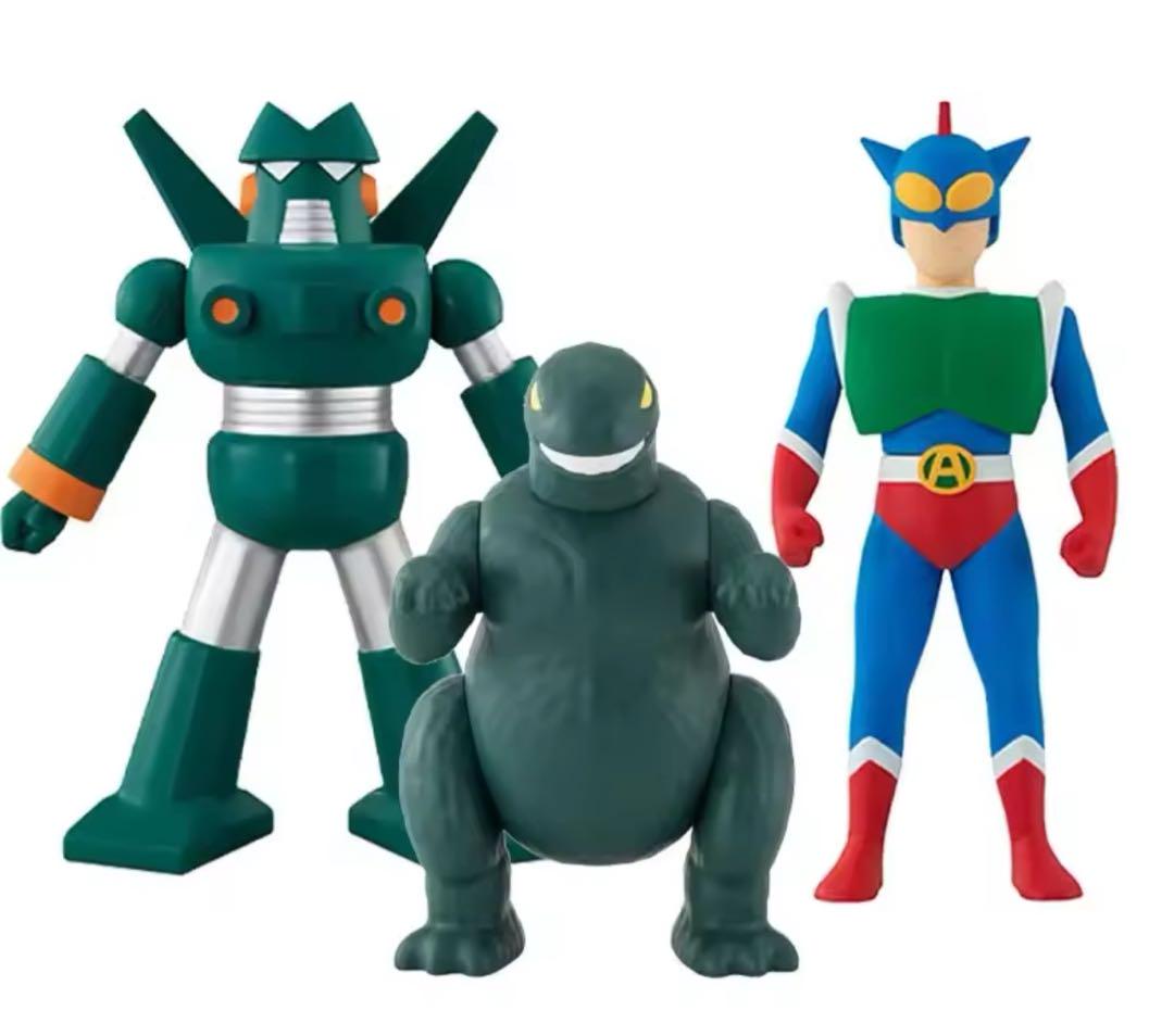 カンタムロボ　ケツ出し星人　アクション仮面　セット