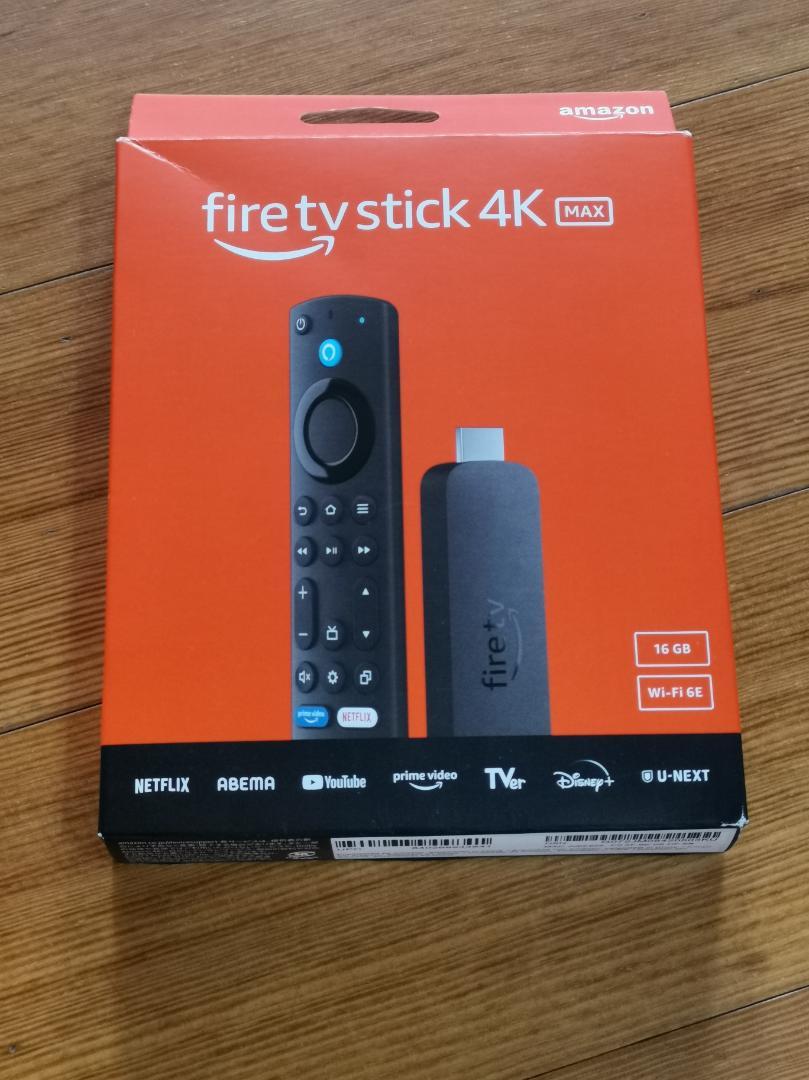 Amazon Fire TV Stick 4K Max 第2世代 *K3R6AT