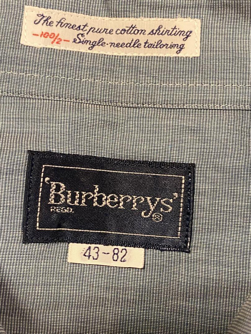 Burberrys 長袖シャツ 43-82 グレー