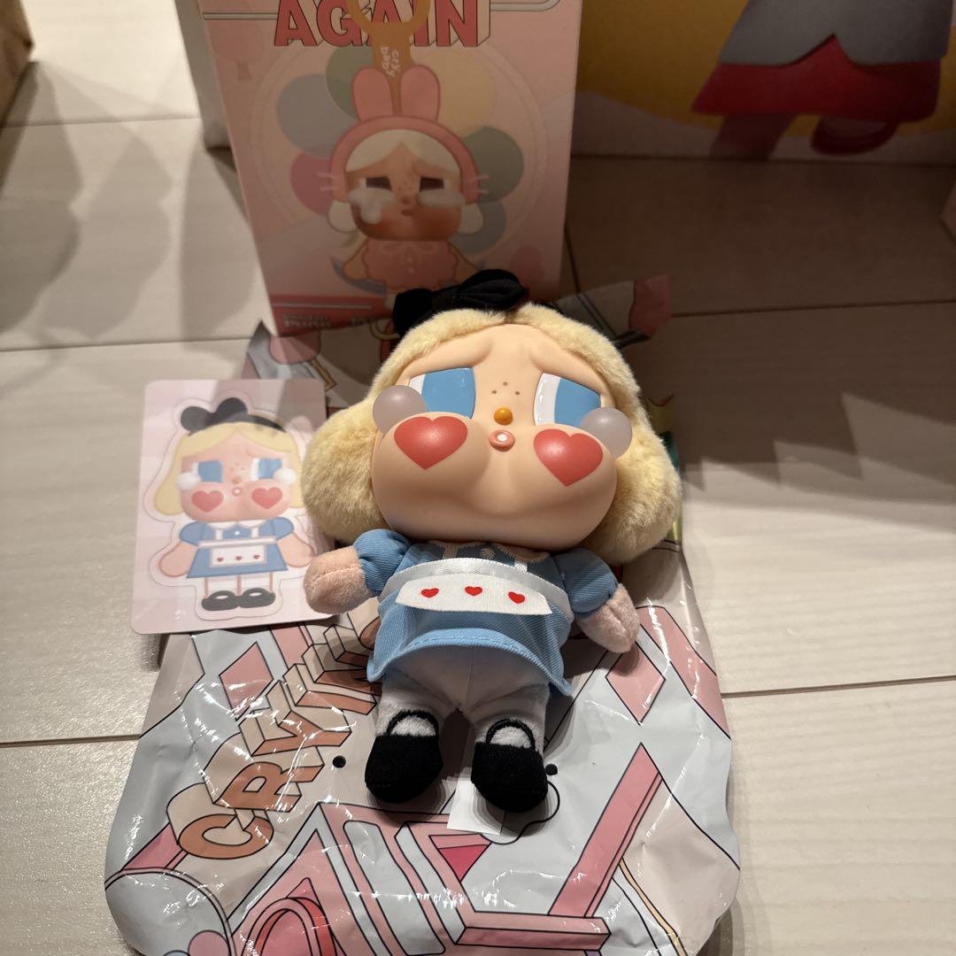 POPMART CRYBABY ぬいぐるみ Amazon | POPMART CRYBABY CHEER UP, BABY! シリーズ ぬいぐるみ
