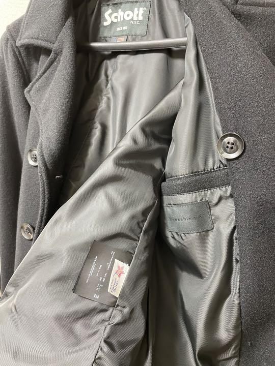 Schott × junhashimoto ショット ジュンハシモト Pコート