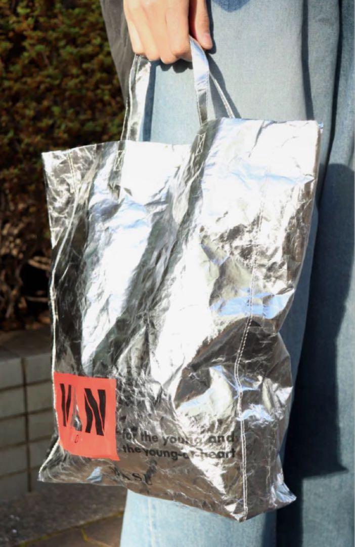 MASU × VAN SHOPPING BAG(SILVER)