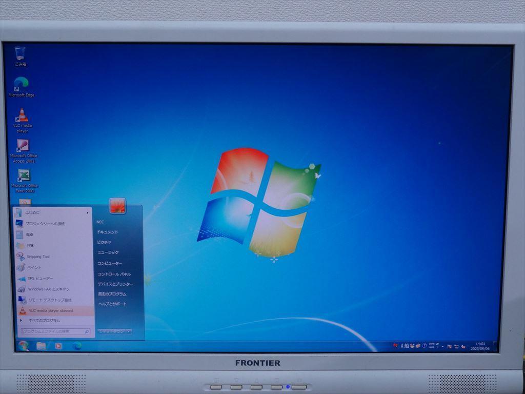 ★Windows 7 整備済★ NEC MK34LB-H office2003