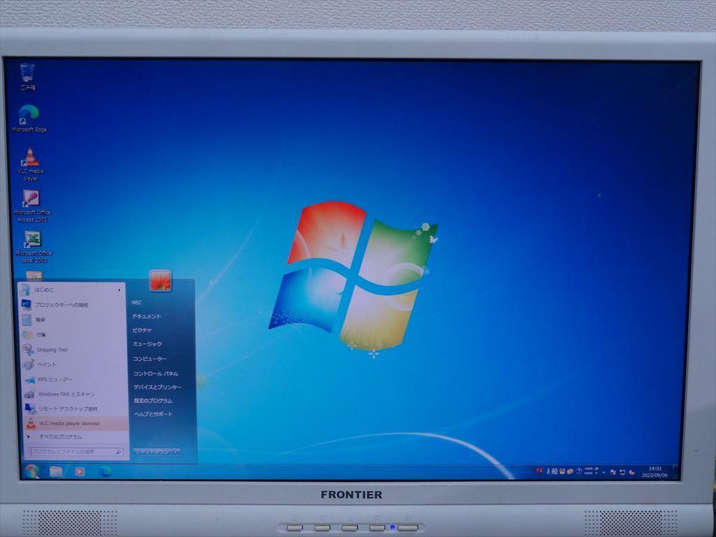 ★Windows 7 整備済★ NEC MK34LB-H office2003 4