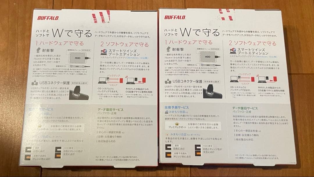 耐衝撃ポータブルHDD