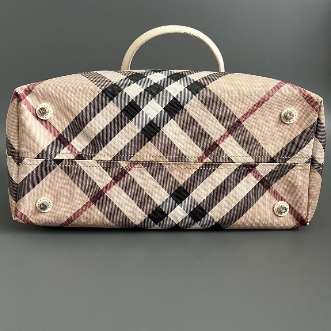 良品✨】バーバリー メガチェック トートバッグ ベージュ