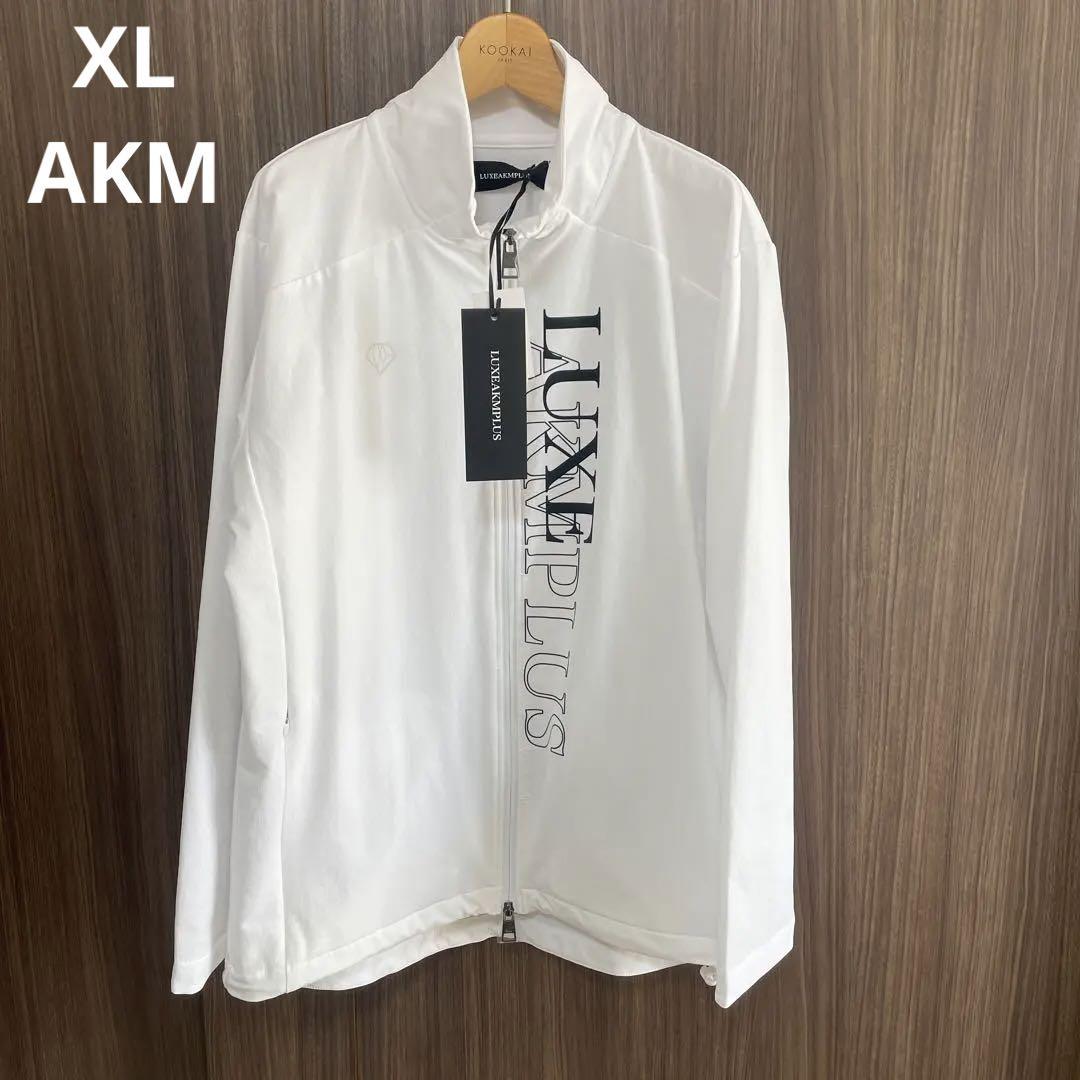 ジャケット　白　AKM XL （訳あり）