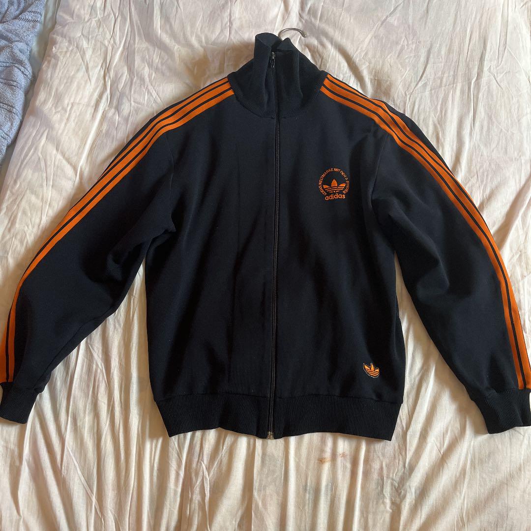 adidas アディダス デサント製 トラックジャケット ジャージ 西ドイツ - メルカリ adidas アディダス デサント製 トラックジャケット ジャージ 西ドイツ - メルカリ