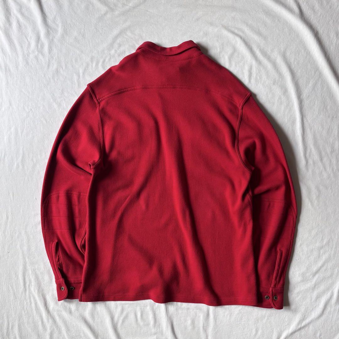 珍品] 90s-00s ORVIS スウェット プルオーバーシャツ 赤 古着