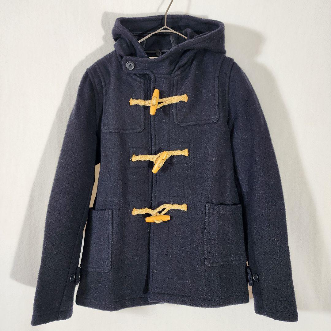 【ウール】フィデリティー　ダッフルコート　フーディーコート　ショート丈