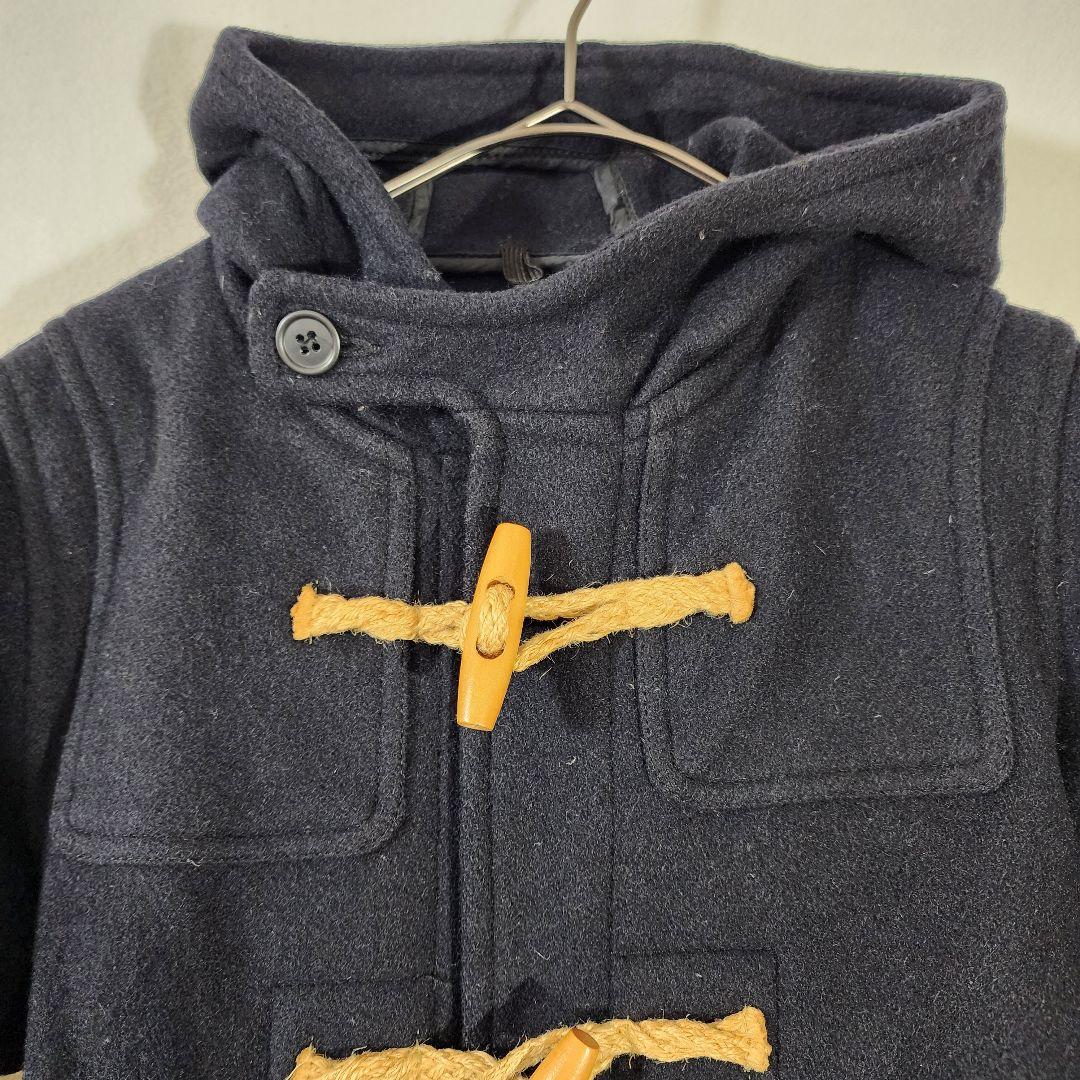 【ウール】フィデリティー　ダッフルコート　フーディーコート　ショート丈