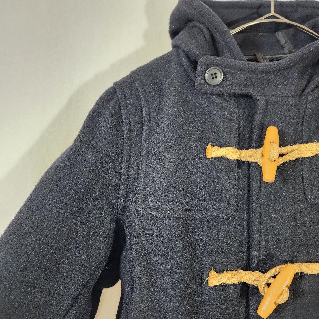 【ウール】フィデリティー　ダッフルコート　フーディーコート　ショート丈