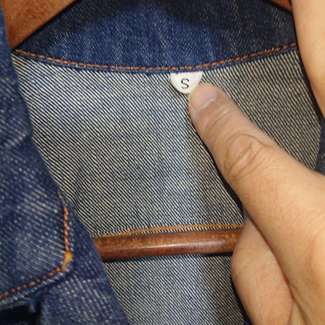 60sビンテージLevi'sリーバイスforGirls白タブビッグEGジャンSМ