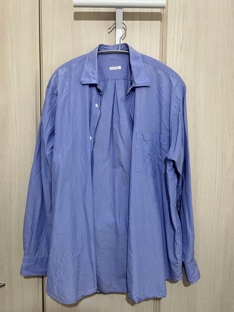 comoliシャツ サックス サイズ1S COMOLI WWW_HOMU-JOURNEY_COM