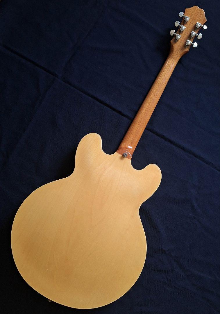 Epiphone dot NA ナチュラル 335タイプ セミアコ