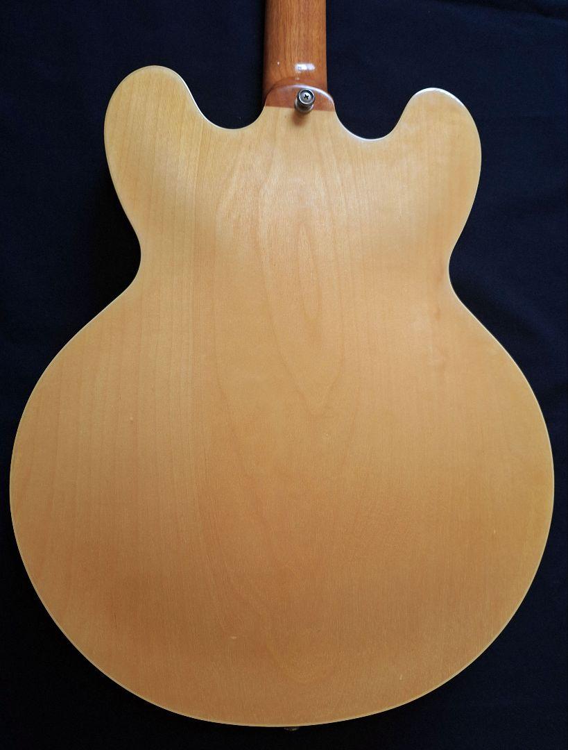 Epiphone dot NA ナチュラル 335タイプ セミアコ