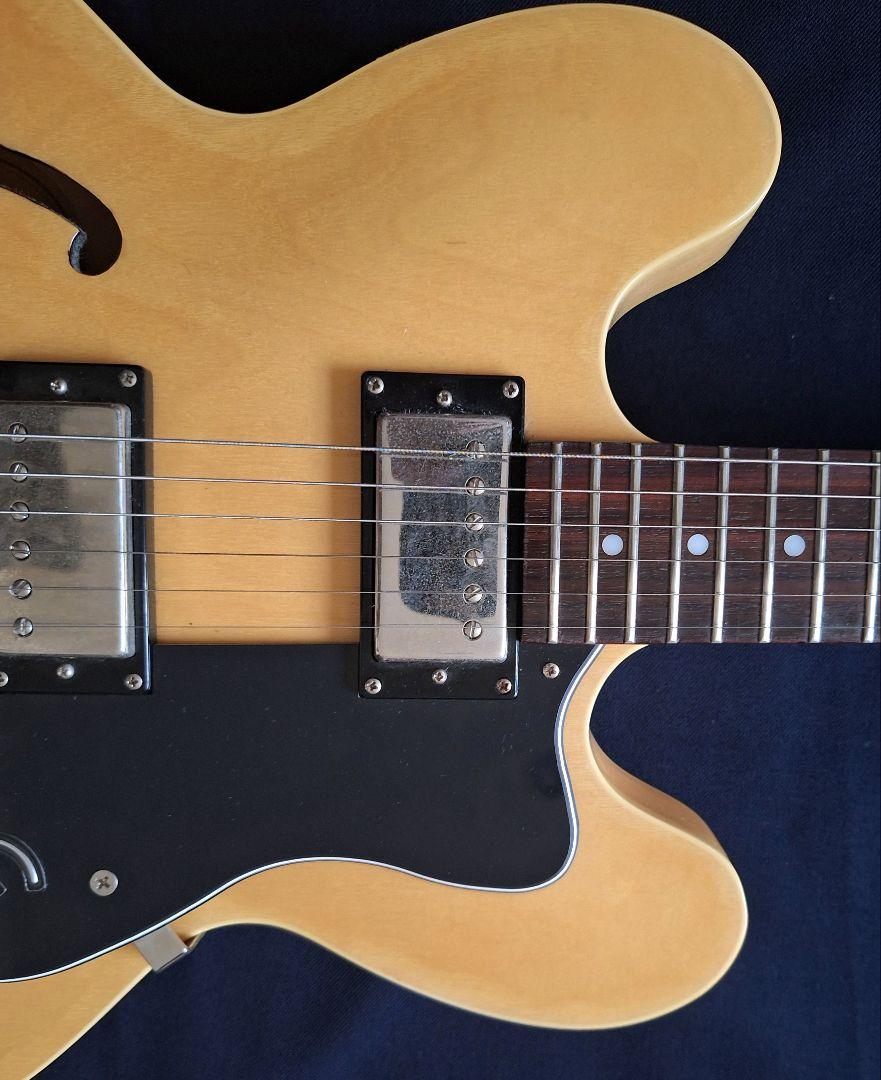 Epiphone dot NA ナチュラル 335タイプ セミアコ