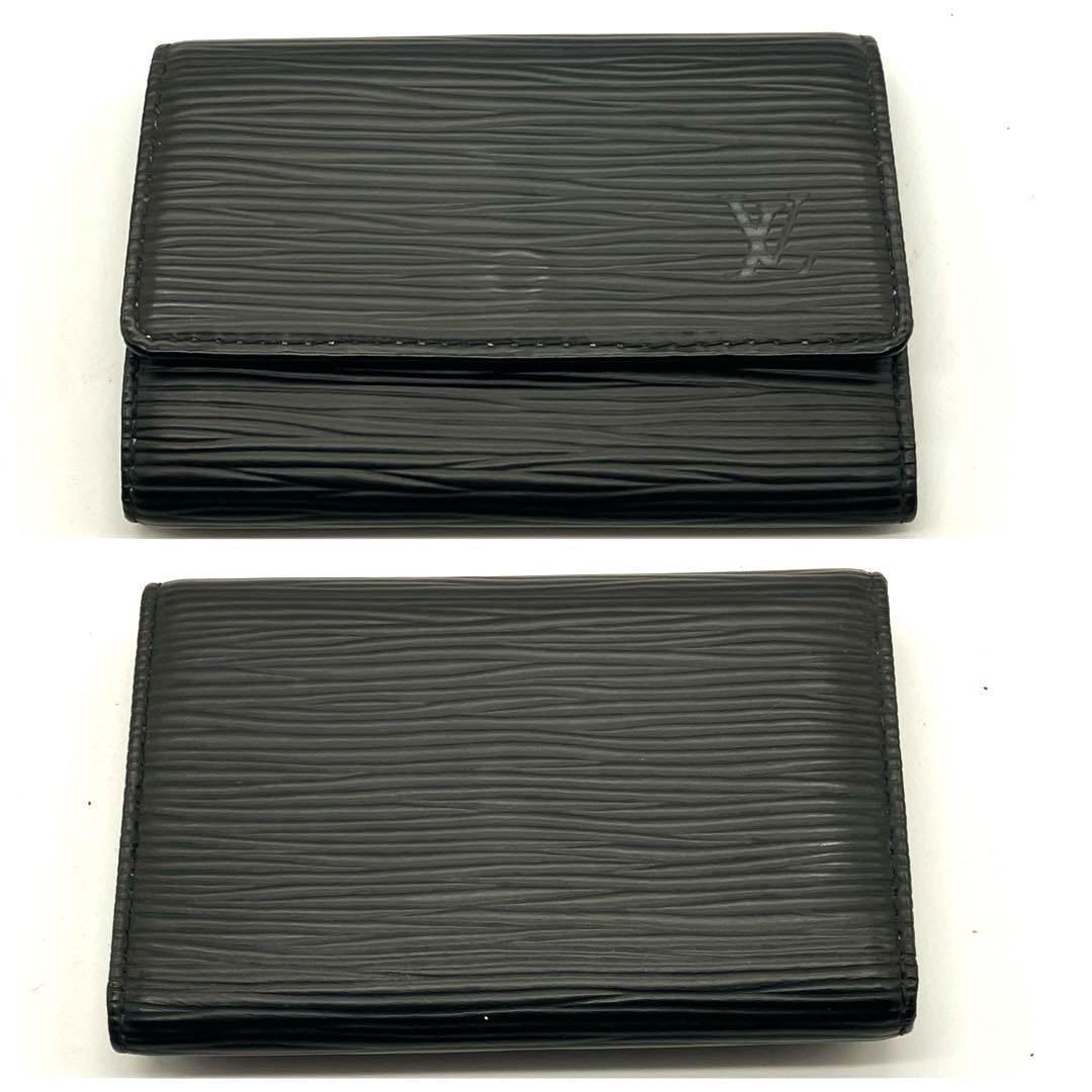 Louis Vuitton ブラック エピレザー キーケース ミュルティクレ6