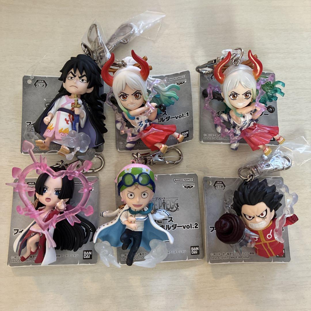ワンピース フィギュアキーホルダー 6点セット - メルカリ