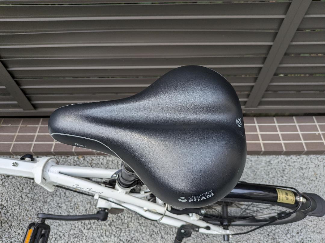 折りたたみ自転車cyma connect ホワイト20インチSK-CONNECT