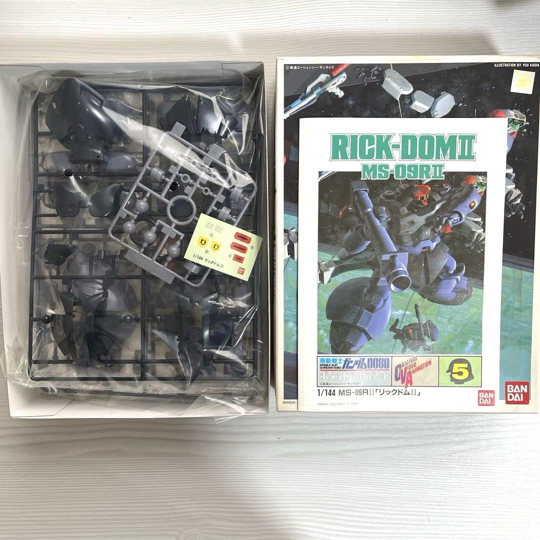 機動戦士ガンダム　ズゴックE ゲルググJ リックドムⅡ 3個セット　プラモデル