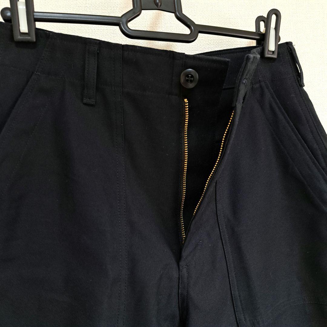 THE SHINZONE BAKER PANTS 36 BLACK ブラック 黒