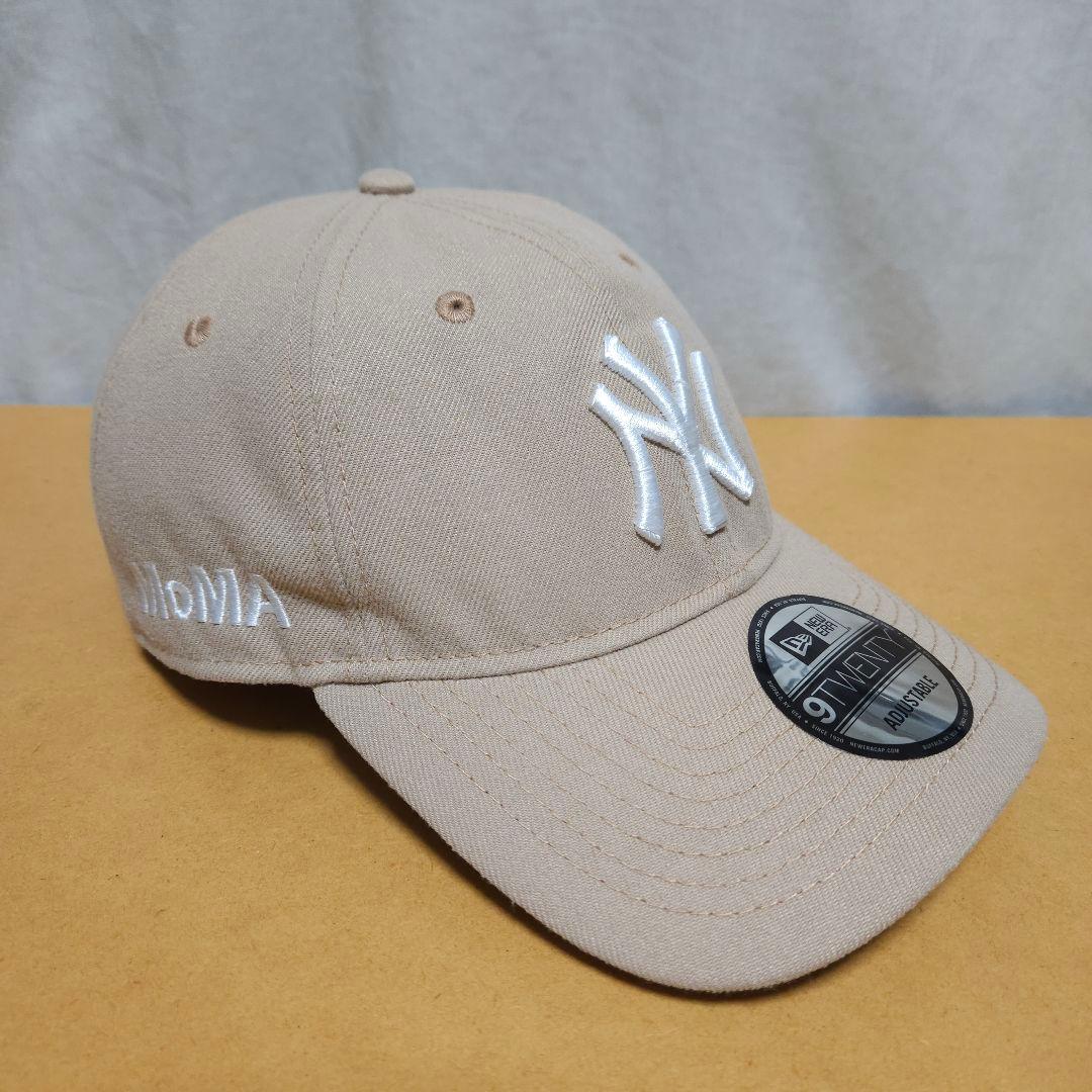 MoMA ニューエラ NEW ERA キャップ 帽子 ベージュ 茶 古着 モマ