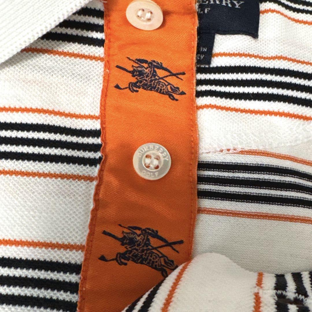BURBERRY ポロシャツ Sサイズ　ボーダー