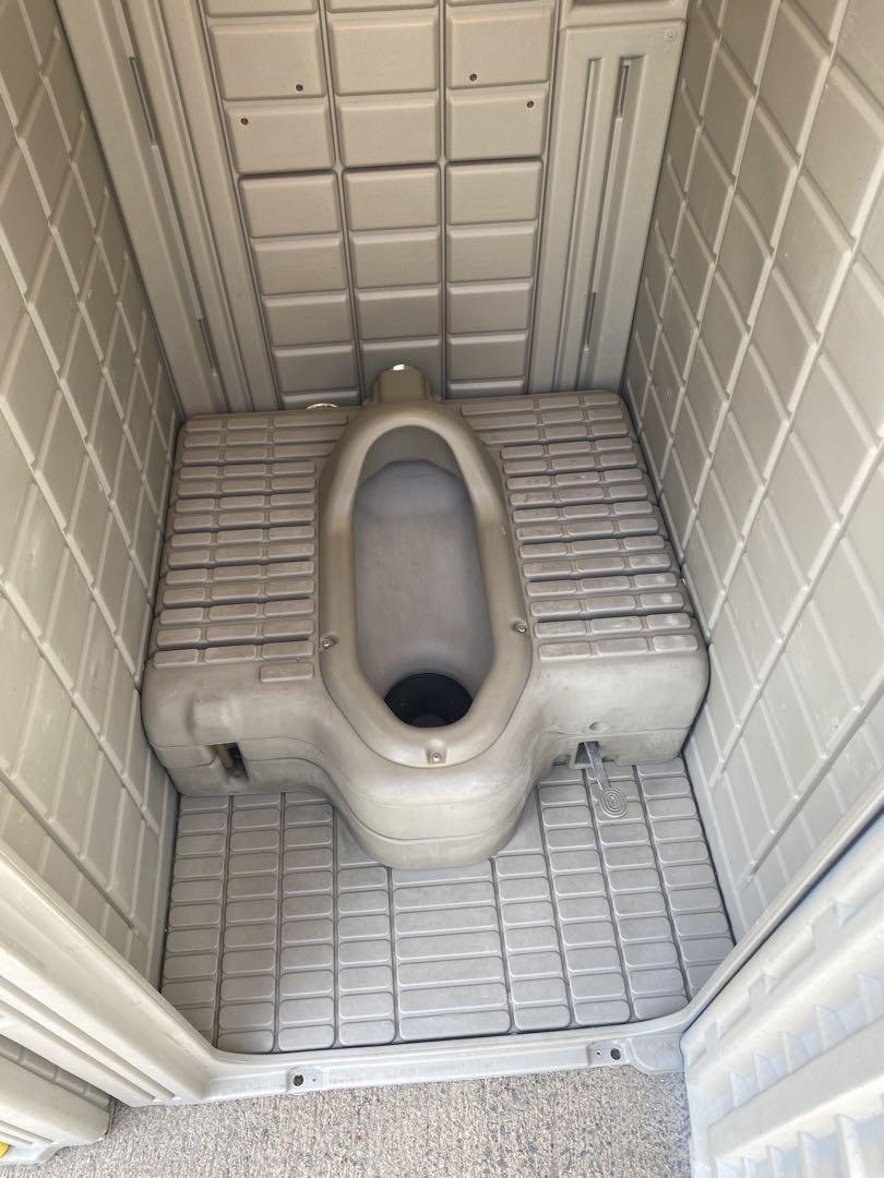 仮設トイレ 清掃整備済み