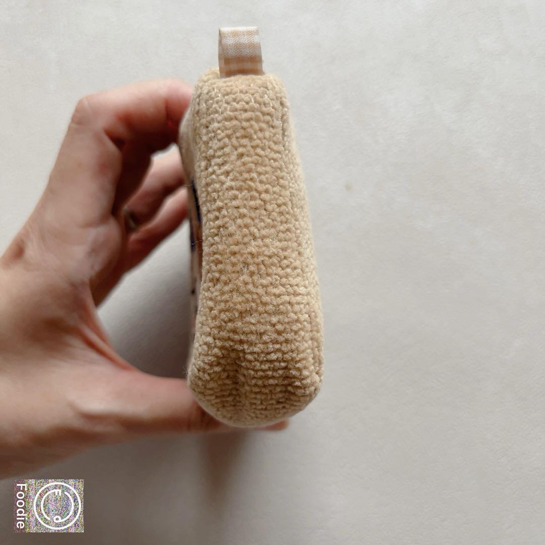 【美品＆数回のみ使用】単品FEILER ドアップテディ　ポーチ　リボンチャーム