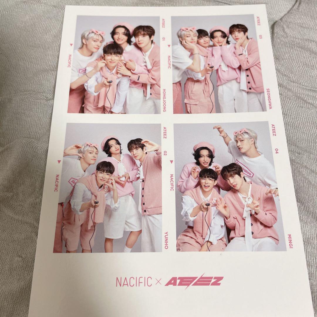 ATEEZ ミンギ Nacific 特典トレカ&社員証＆証明写真＆フォト