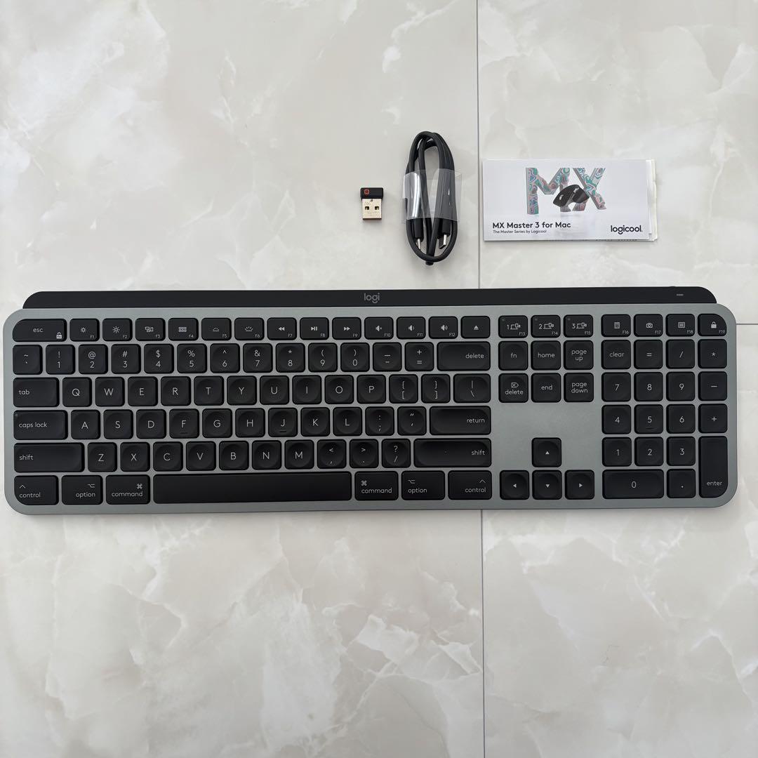 美品】MX Master3 for Mac ワイヤレスキーボード KX800M - メルカリ