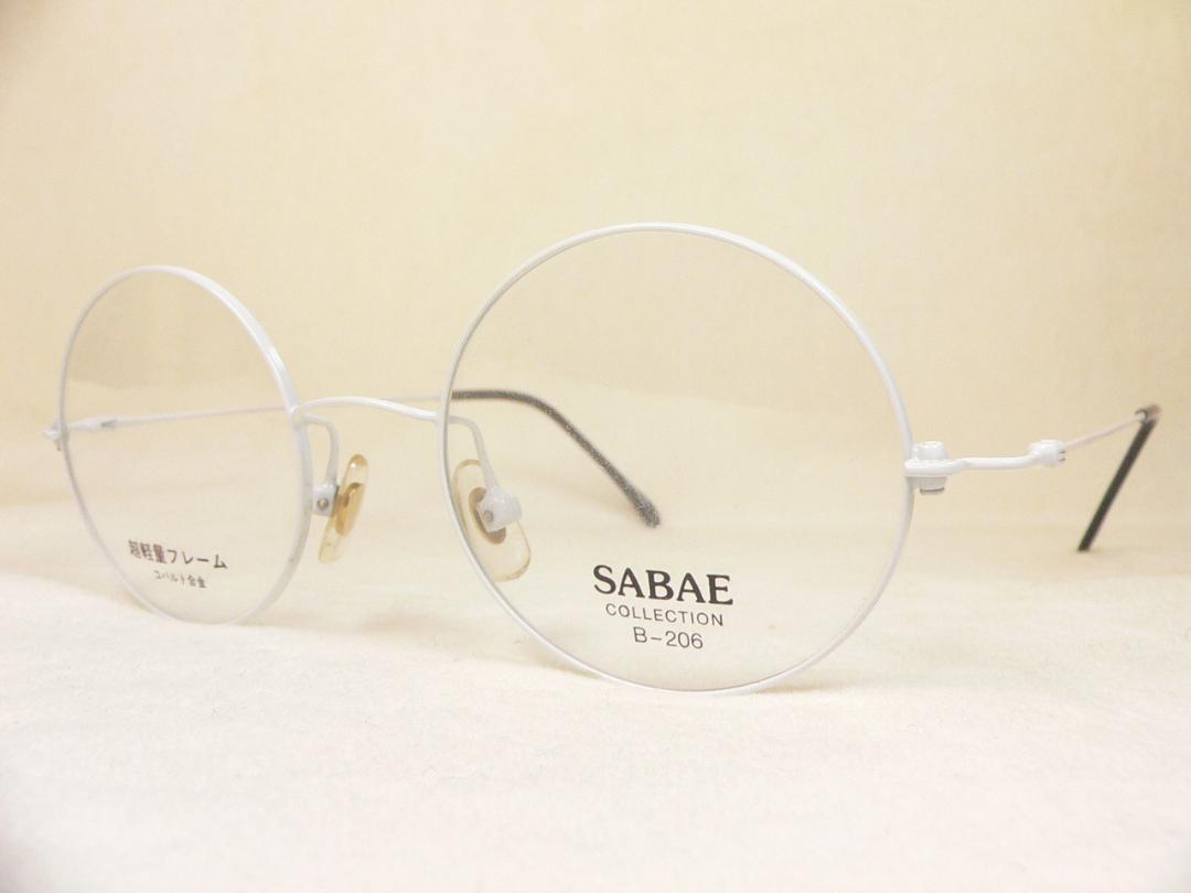 SABAE COLLECTION 眼鏡 フレーム 丸レンズ コバルト合金 鯖江