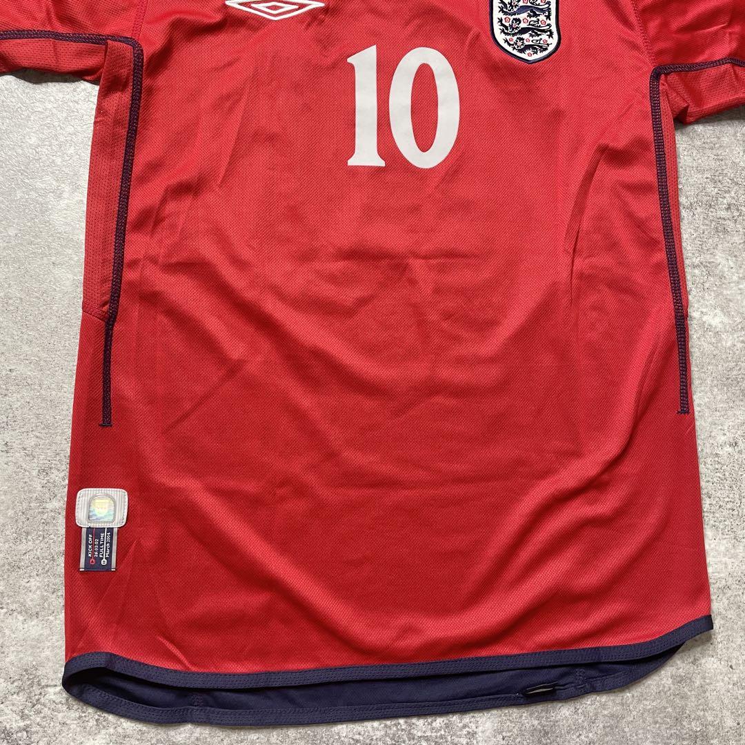 【正規02/03/04 UMBRO England Away Owen #10】