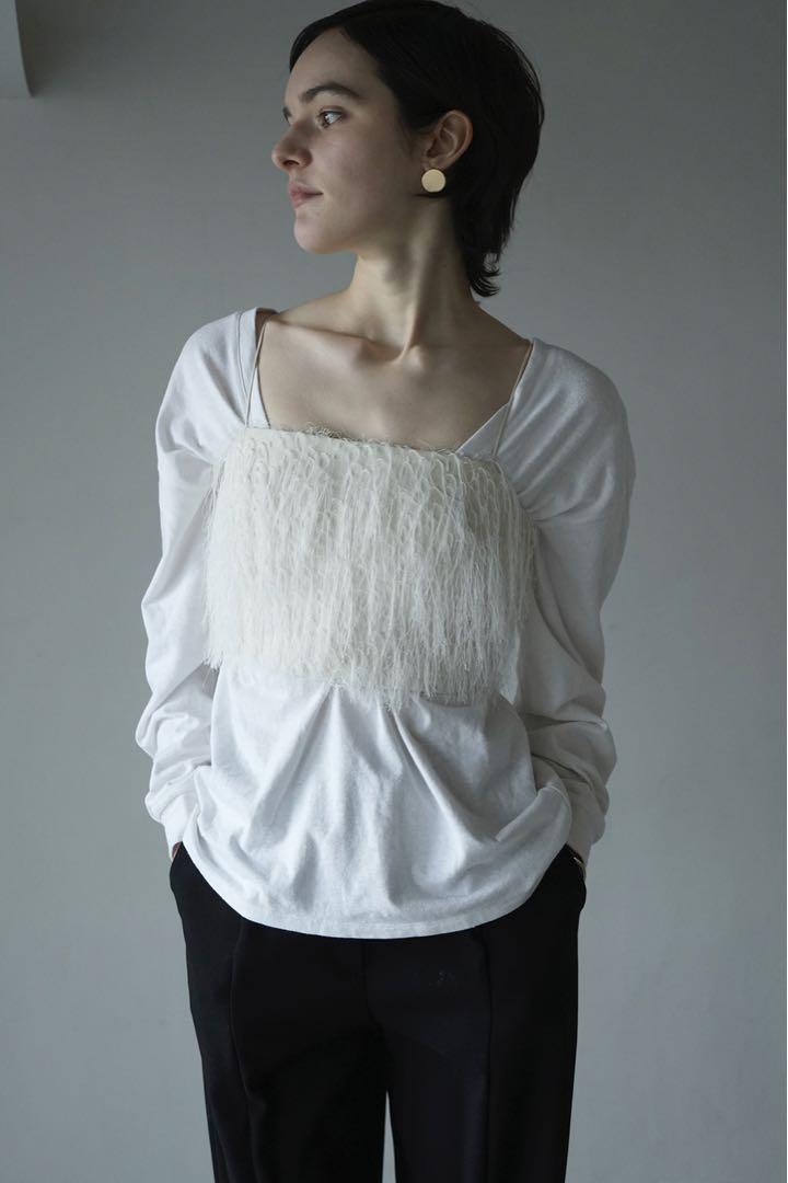 CLANE FRINGE BARE BUSTIER