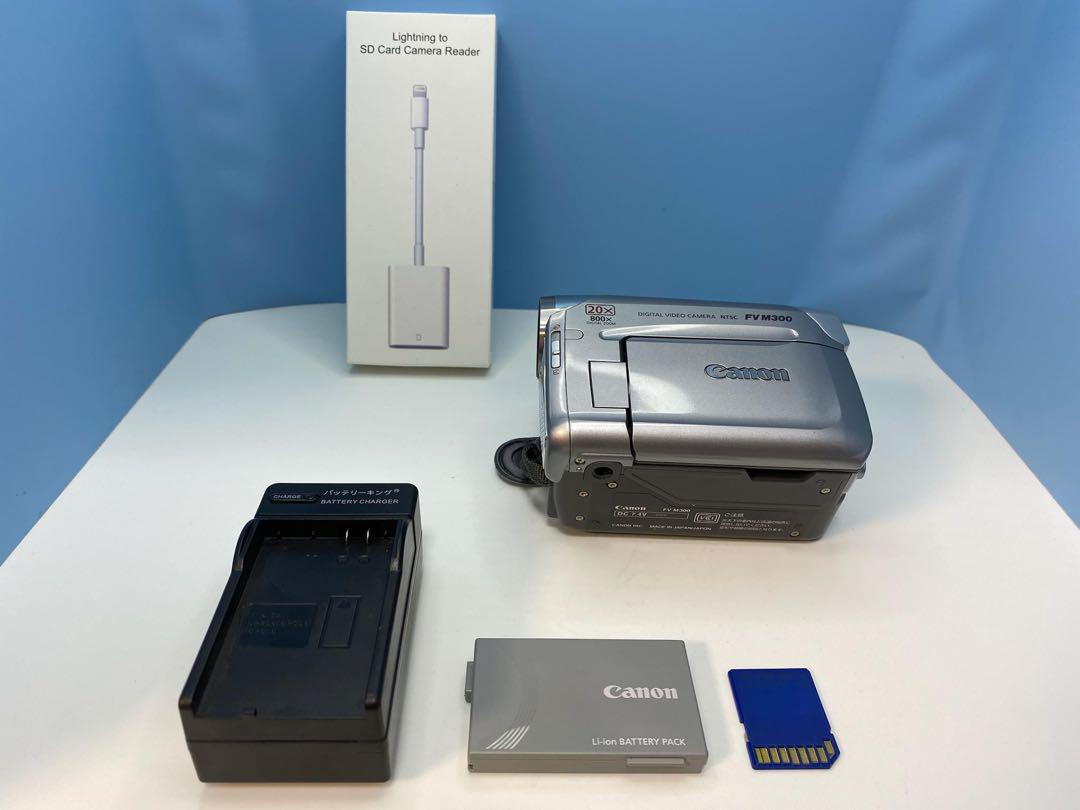 Canon FV M300 ビデオカメラ フルセット 美品 a2637 - メルカリ