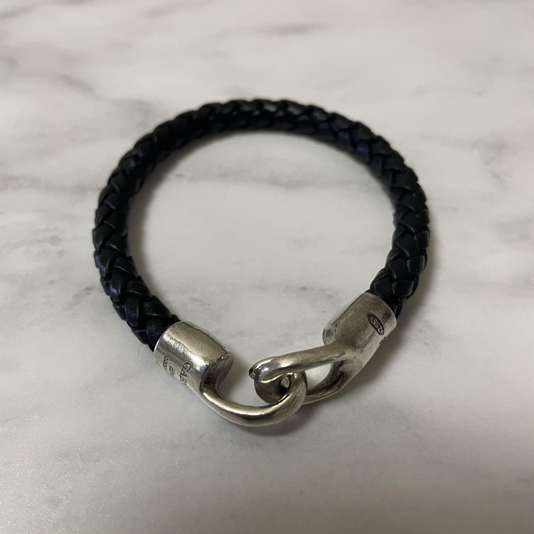 GARNI 編み込みレザーブレスレット