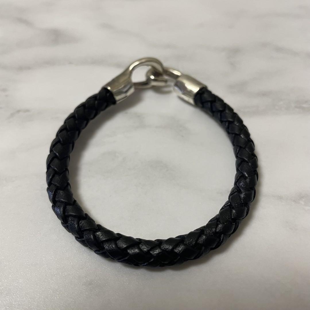 GARNI 編み込みレザーブレスレット