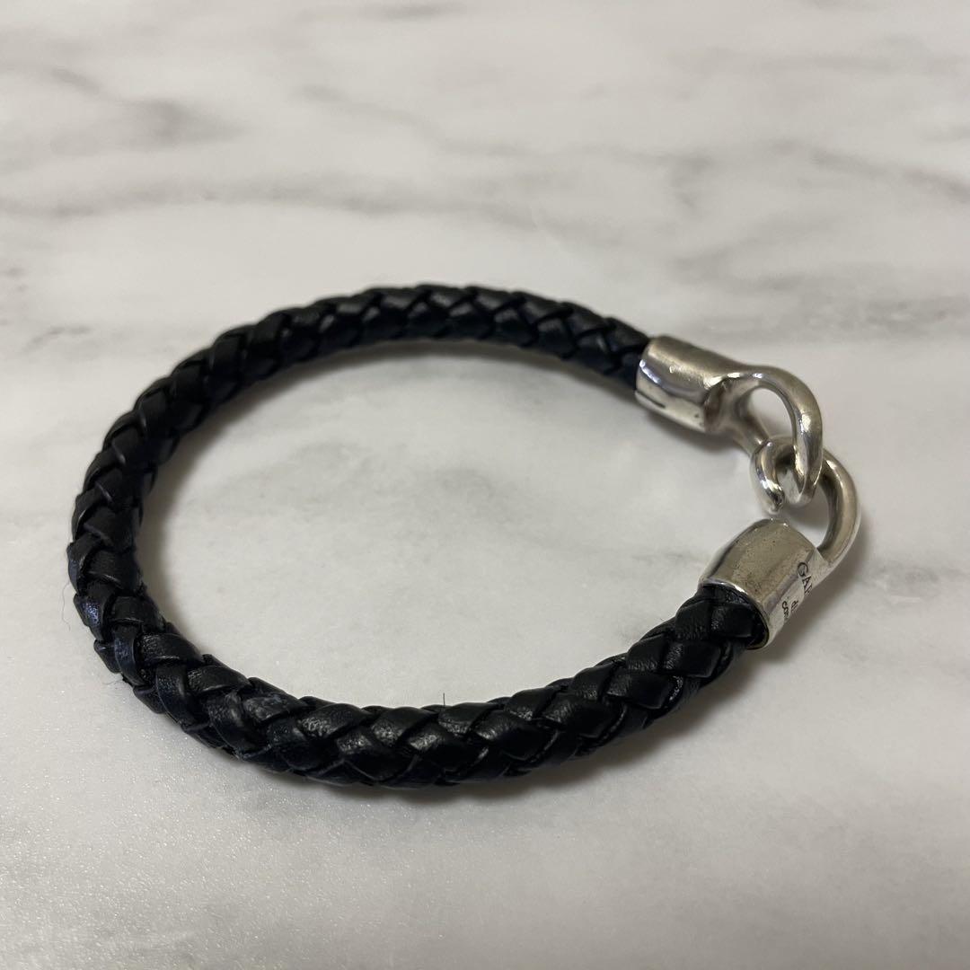 GARNI 編み込みレザーブレスレット