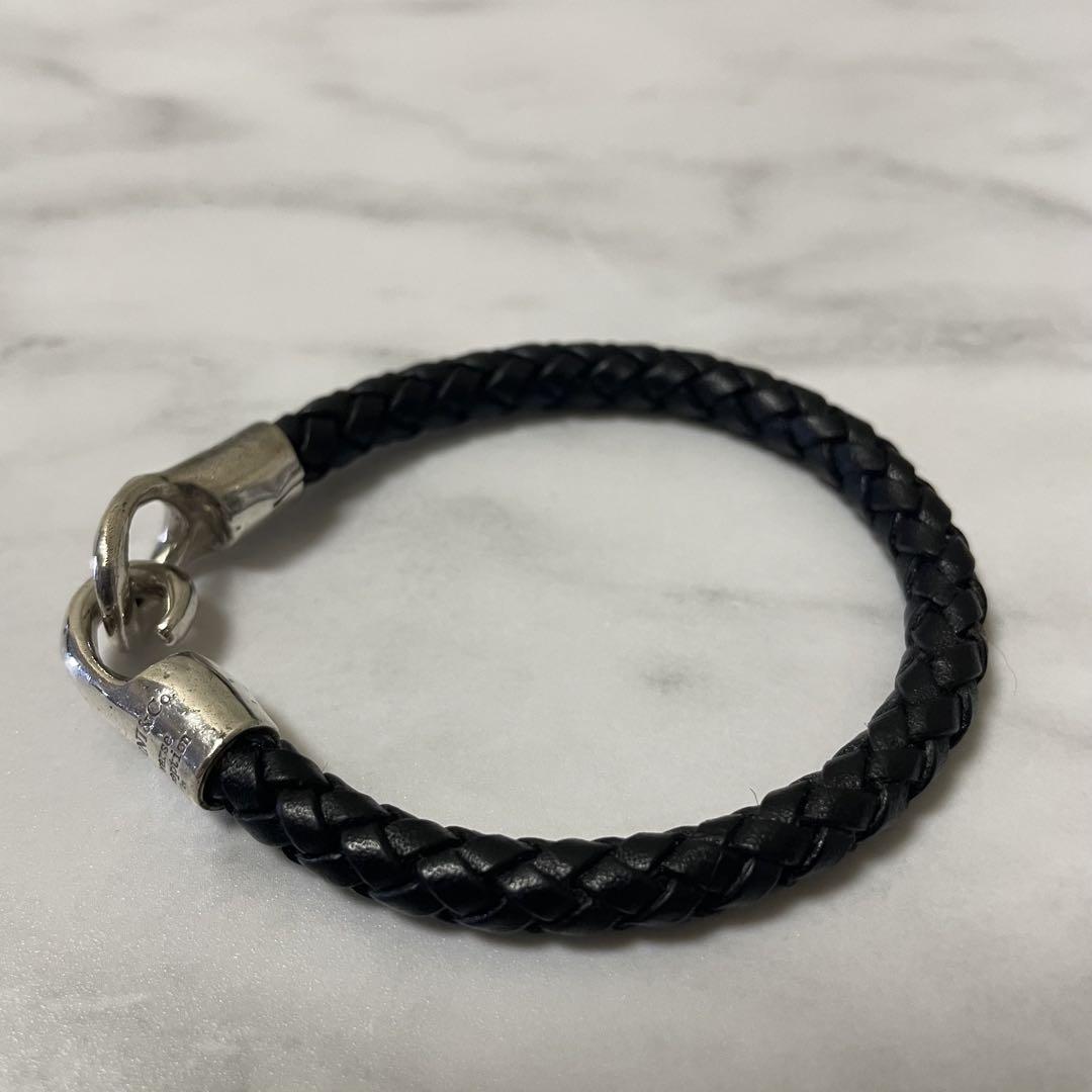 GARNI 編み込みレザーブレスレット