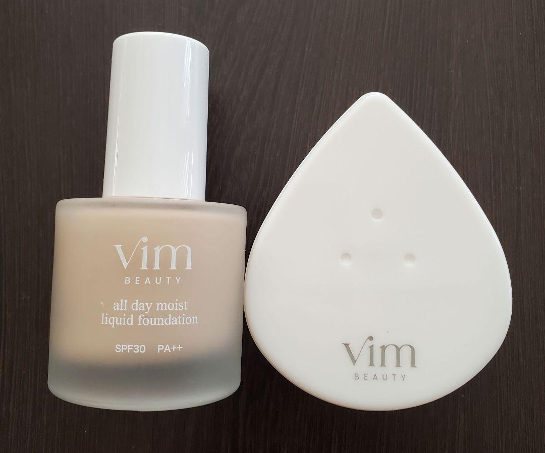vim beauty オールデイモイストリキッドファンデーション22