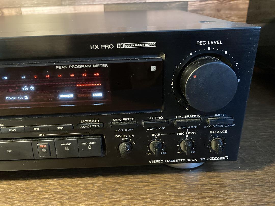 SONY TC-K222ESG カセットデッキ 動作品