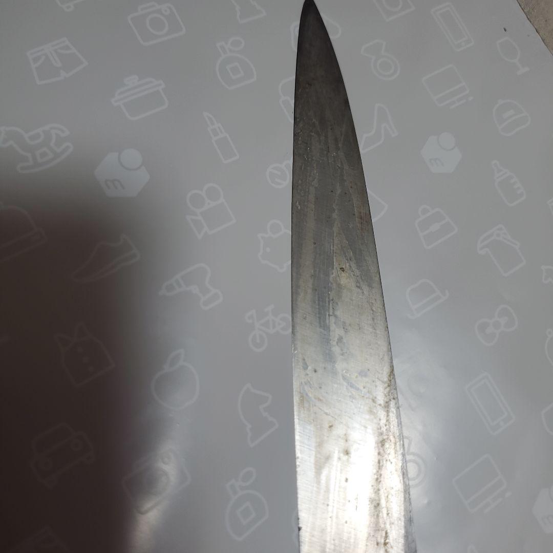 有次 刃渡り18　てっさ包丁 木製ハンドル