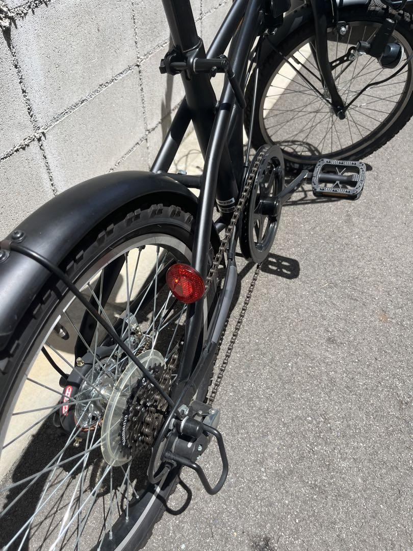 ほぼ新品　折りたたみ自転車
