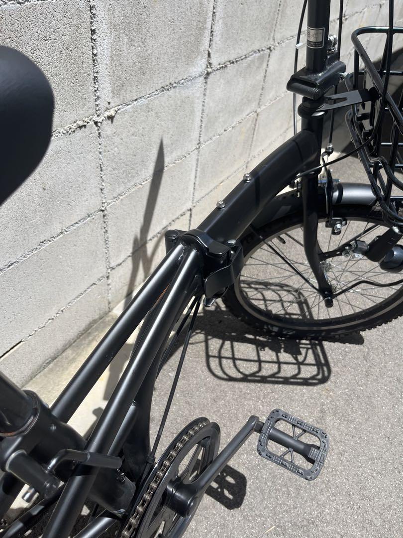 ほぼ新品　折りたたみ自転車