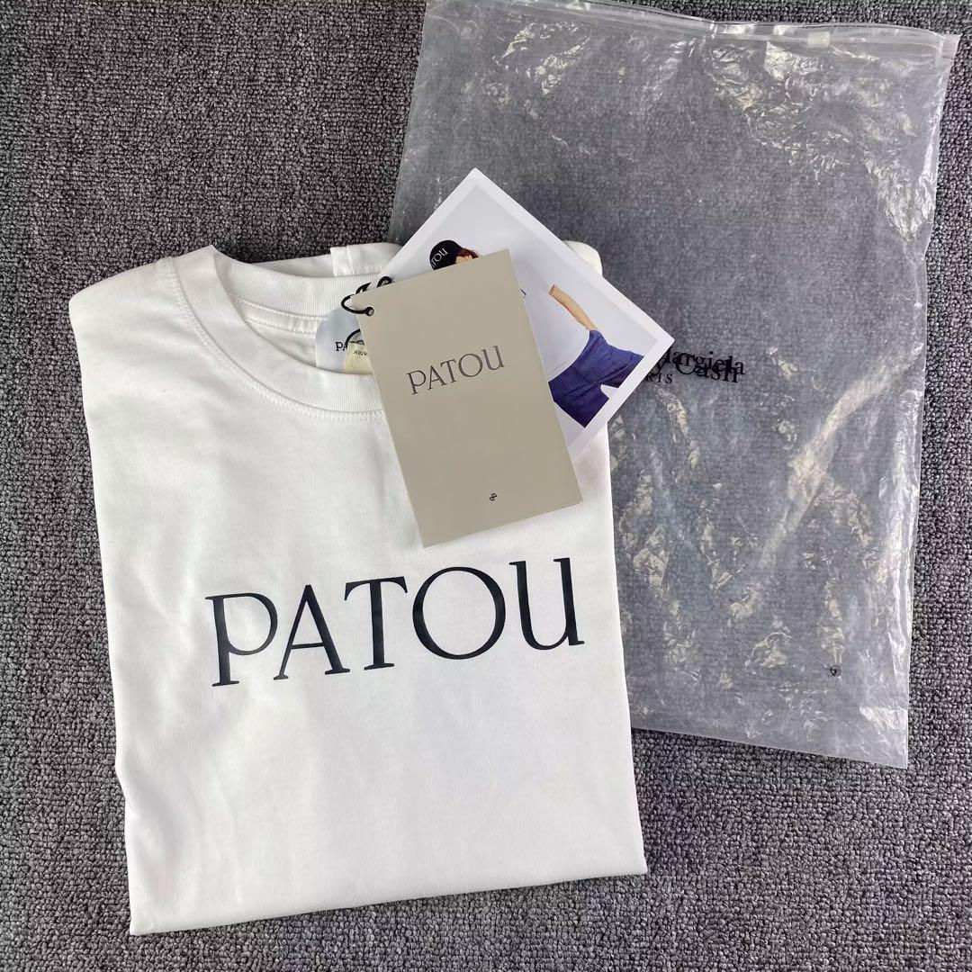新品未使用！ PATOU ホワイト　Tシャツ