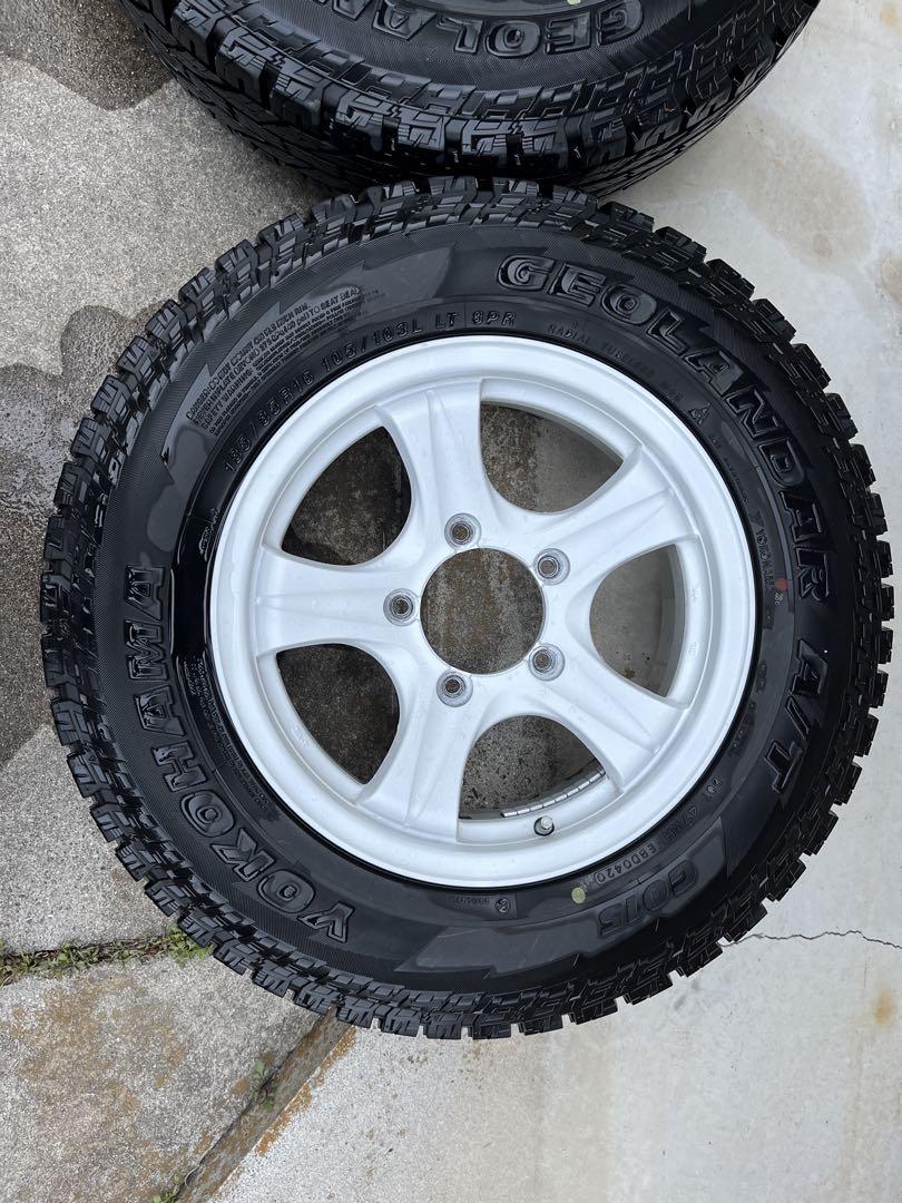 キラーフィールド　ジオランダーA/T 185 85 16 5本　引取希望