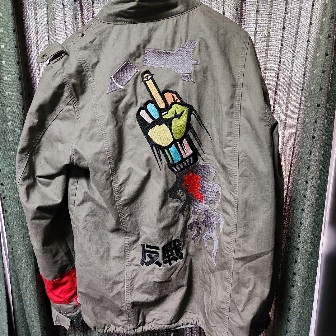 パンクドランカーズ　反戦ジャケット パンクドランカーズ PUNK DRUNKERS 逆ジャン (BLACK) | 大阪