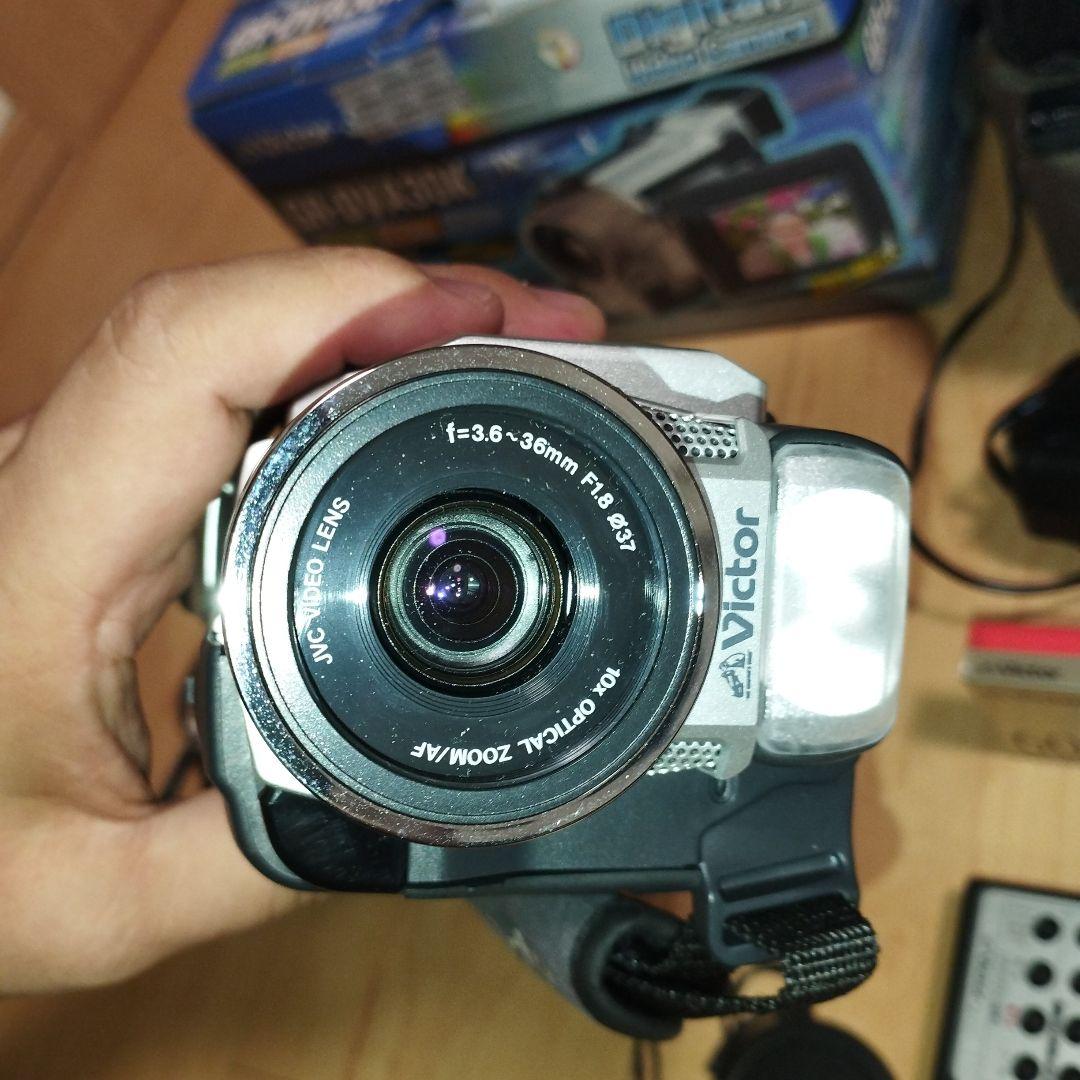 動作品　Mini DV 希少　ビクター GR-DVA30K　ビデオカメラ